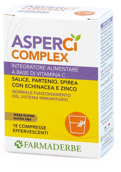 ASPER CI COMPLEX 18 COMPRESSE EFFERVESCENTI - Fontenova srl