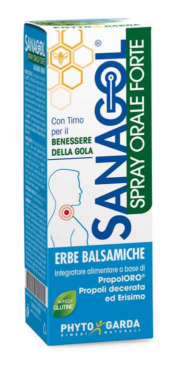 SANAGOL SPRAY FORTE ERBE BALSAMICHE 20 ML - Fontenova srl