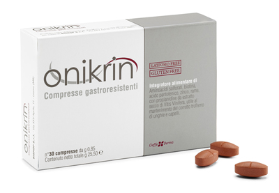 ONIKRIN 30 COMPRESSE - Fontenova srl