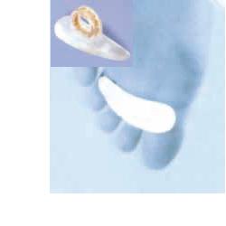 SUPPORTO DITA A MARTELLO OPPO MISURA MEDIA. PREVIENE CALLOSITA' E DITA A MARTELLO. SUPPORTO INDICATO PER STIRARE LE DITA DEL PIEDE CONTRATTE. UTILE PER RIDURRE IL DOLORE - Fontenova srl