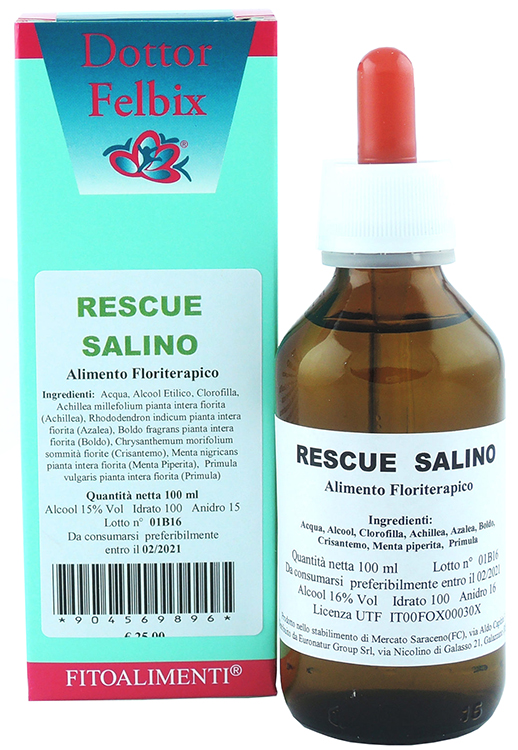 RESCUE SALINO GOCCE 100 ML - Fontenova srl