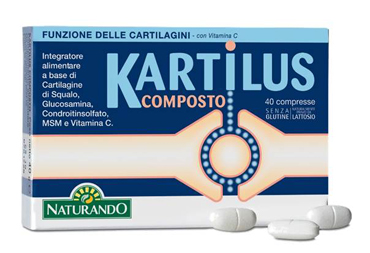 KARTILUS COMPOSTO 40 COMPRESSE - Fontenova srl