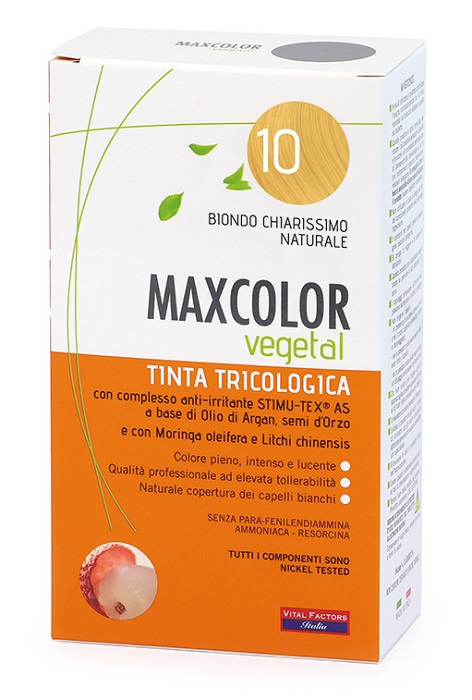MAX COLOR VEGETAL 10 TINTURA 140 ML - Fontenova srl