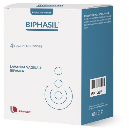 BIPHASIL TRATTAMENTO VAGINALE 4 FLACONIX150 ML - Fontenova srl