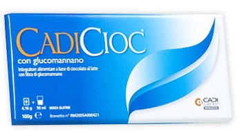CADICIOC TAVOLETTA LATTE CON GLUCOMANNANO 100 G - Fontenova srl