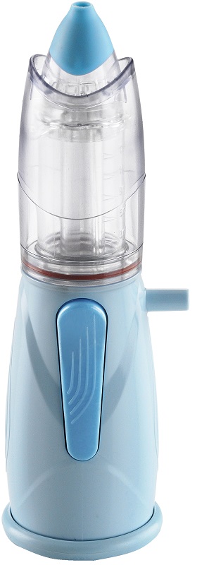 AEROSOL PER ALTE VIE RESPIRATORIE RINOWASH COLORE AZZURRO CON CAMPANA UNIVERSALE - Fontenova srl