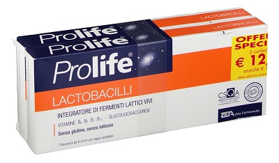 PROLIFE LACTOBACILLI DUE CONFEZIONI DA 7 FLACONCINI DA 8 ML - Fontenova srl