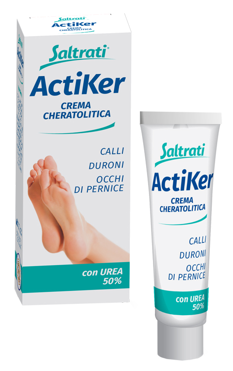SALTRATI ACTIKER CREMA CHERATOLICA PER CALLI DURONI E OCCHI DI PERNICE 100 ML - Fontenova srl