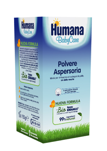 HUMANA BABY CARE POLVERE ASPERSORIA 150 G - Fontenova srl