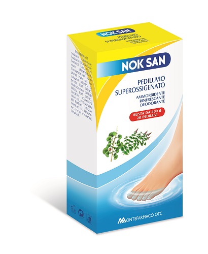 NOK SAN PEDILUVIO SUPEROSSIGENATO 400 G - Fontenova srl
