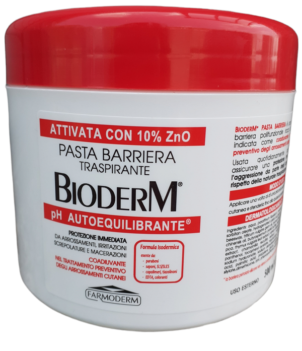 BIODERM PASTA BARRIERA ZINCO 500 ML - Fontenova srl