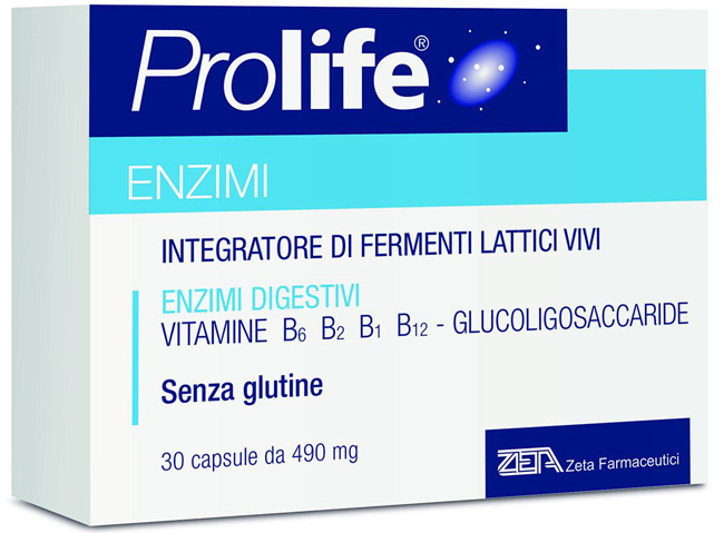 PROLIFE ENZIMI 30 CAPSULE - Fontenova srl