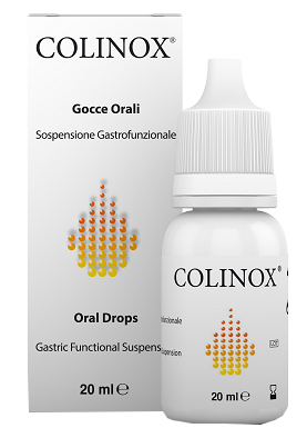 COLINOX SOSPENSIONE GASTROFUNZIONALE GOCCE OROSOLUBILI TRATTAMENTO METEORISMO AEROFAGIA COLICHE GASSOSE 20 ML - Fontenova srl
