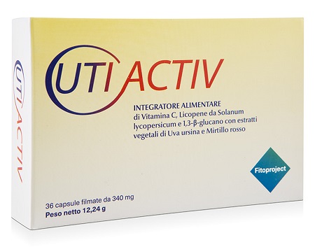 UTIACTIV 36 CAPSULE FILMATE DA 340 MG - Fontenova srl