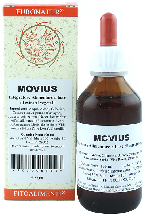 MOVIUS GOCCE 100 ML - Fontenova srl