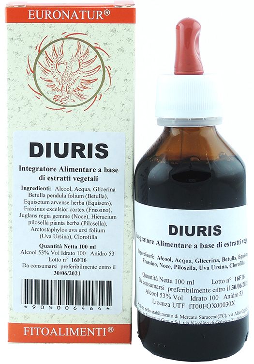 DIURIS GOCCE 100 ML - Fontenova srl