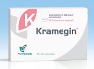KRAMEGIN 10 COMPRESSE VAGINALI 1,3 G - Fontenova srl