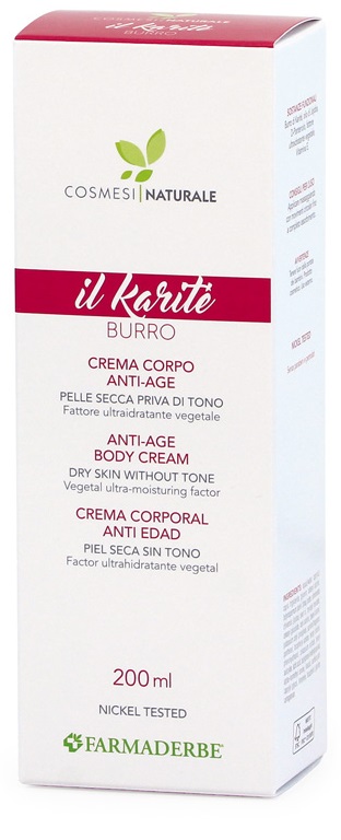 KARITE' CREMA CORPO 200 ML - Fontenova srl