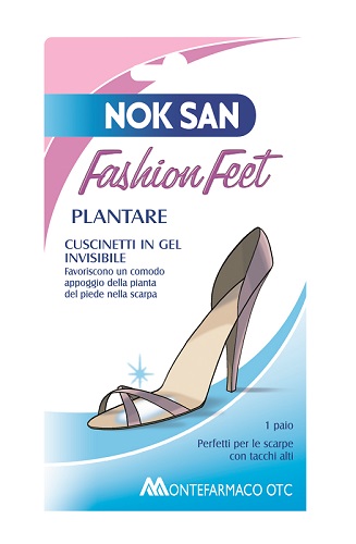 NOK SAN FASHION CUSCINETTO GEL PLANTARE - Fontenova srl