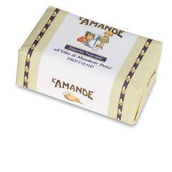 L'AMANDE MARSEILLE SAPONE VEGETALE OLIO MANDORLE DOLCI 200 G - Fontenova srl