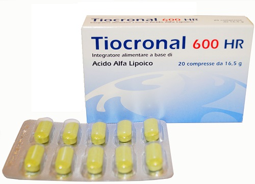 TIOCRONAL 600 HR 20 COMPRESSE - Fontenova srl