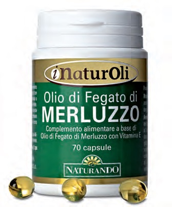 NATUROLI OLIO DI FEGATO DI MERLUZZO 70 SOFTGEL - Fontenova srl