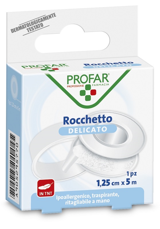 CEROTTO ROCCHETTO TESSUTO NON TESSUTO DELICATO CM 1,25X5 M PROFAR - Fontenova srl