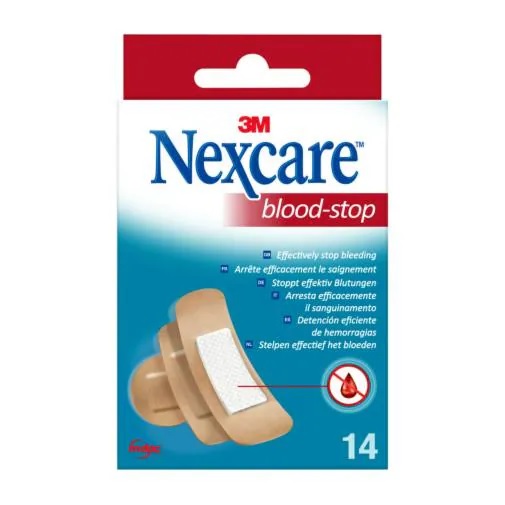 CEROTTO NEXCARE PREPARATO EMOSTATICI NEXCARE BLOOD STOP 14 PEZZI - Fontenova srl