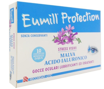 EUMILL PROTECTION GOCCE OCULARI 10 FLACONCINI MONODOSE 0,5 ML - Fontenova srl