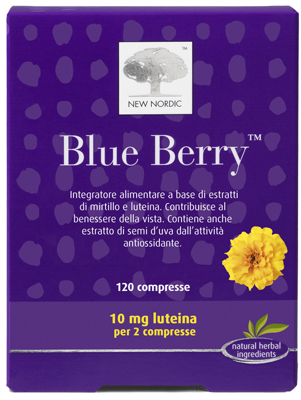 BLUE BERRY 120 COMPRESSE - Fontenova srl