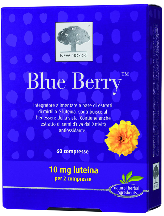 BLUE BERRY 60 COMPRESSE - Fontenova srl