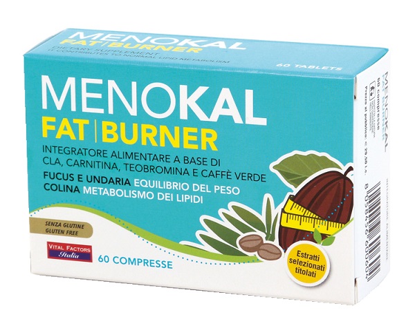 MENOKAL FAT BURNER 60 COMPRESSE - Fontenova srl