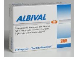 ALBIVAL PROBIOTICO 24 COMPRESSE - Fontenova srl