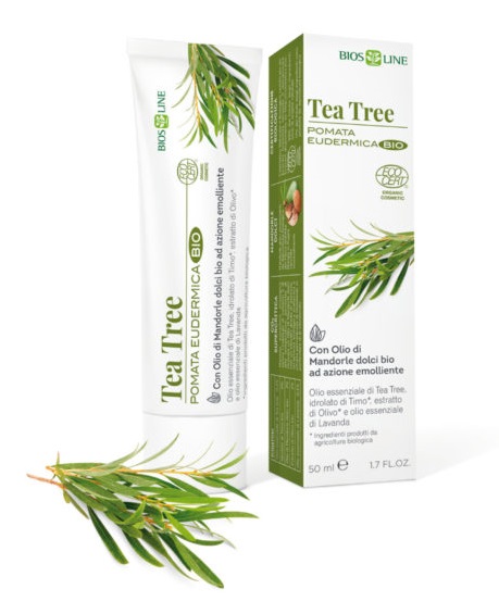 BIOSLINE TEA TREE POMATA EUDERMICA CERT ECOCERT 50 ML - Fontenova srl