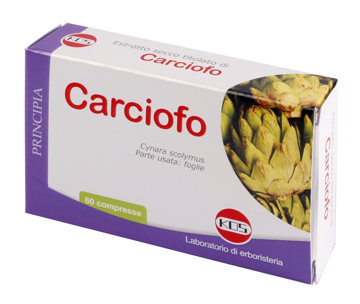 CARCIOFO ESTRATTO SECCO 60 COMPRESSE - Fontenova srl