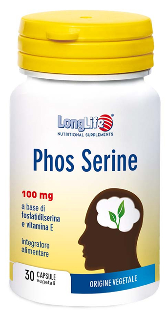 LONGLIFE PHOS SERINE 30 CAPSULE VEGETALI - Fontenova srl