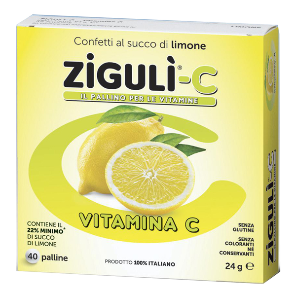 ZIGULI C LIMONE 40 CONFETTI 24 G - Fontenova srl