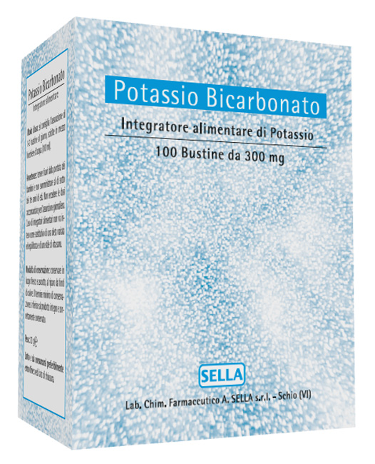 POTASSIO BICARBONATO POLVERE 100 BUSTINE - Fontenova srl