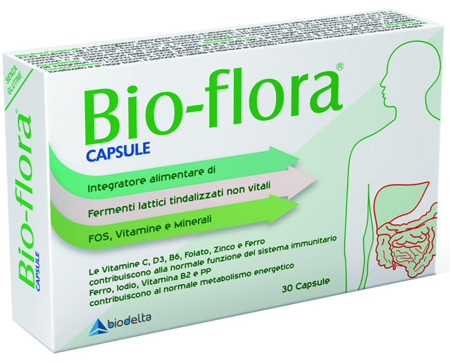BIOFLORA 30 CAPSULE - Fontenova srl