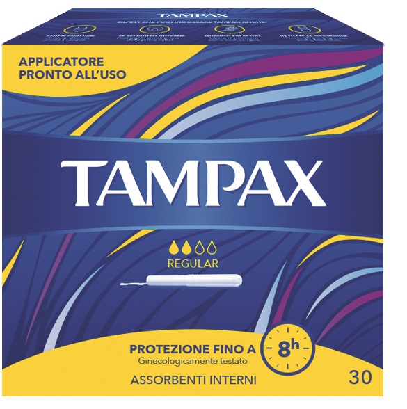 TAMPAX BLUE BOX REGULAR 30 PEZZI - Fontenova srl