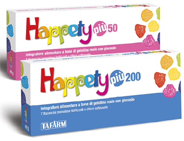 HAPPETY PIU 50 7 FLACONCINI 50 MG - Fontenova srl