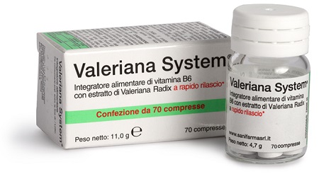 VALERIANA SYSTEM 70 COMPRESSE - Fontenova srl