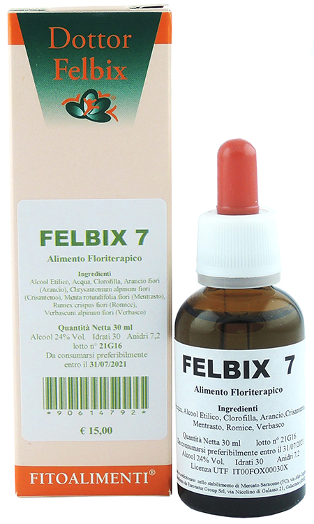 FELBIX 7 GOCCE 30 ML - Fontenova srl