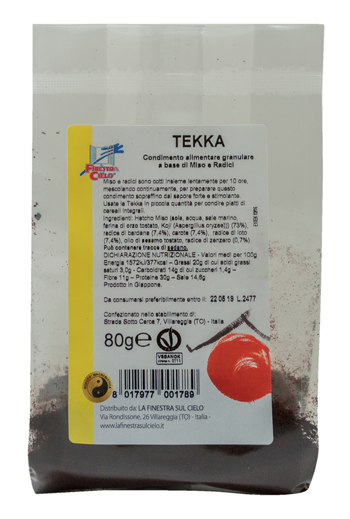 TEKKA CONDIMENTO DI MISO E RADICI 80 G - Fontenova srl