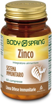 BODY SPRING ZINCO 60 COMPRESSE - Fontenova srl