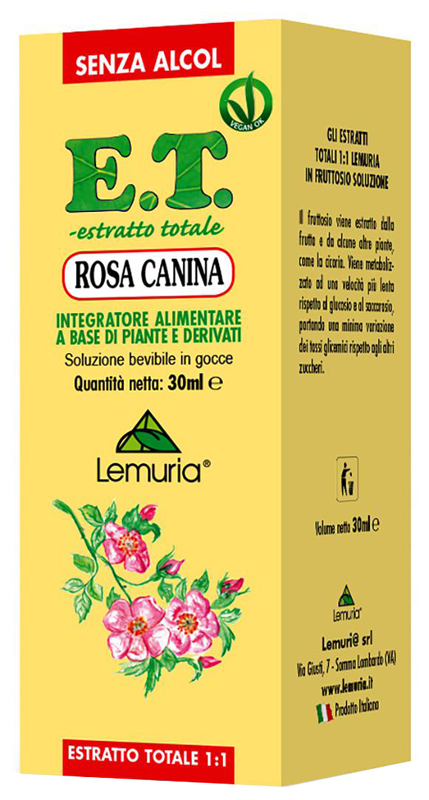 ET ESTRATTO TOTALE ROSA CANINA 30 ML SENZA ALCOL - Fontenova srl