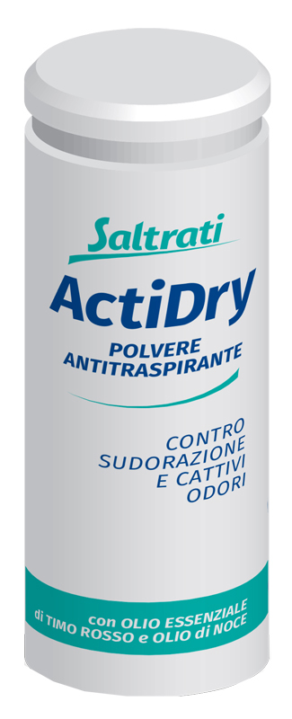 SALTRATI ACTIDRY POLVERE ANTITRASPIRANTE 75 G - Fontenova srl