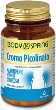 BODY SPRING CROMO PICOLINATO 60 COMPRESSE - Fontenova srl