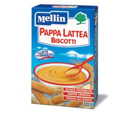MELLIN PAPPA LATTE BISCOTTI 250 G NUOVO FORMATO - Fontenova srl