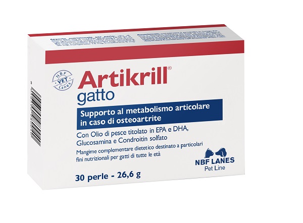 ARTIKRILL GATTO BLISTER 30 PERLE - Fontenova srl